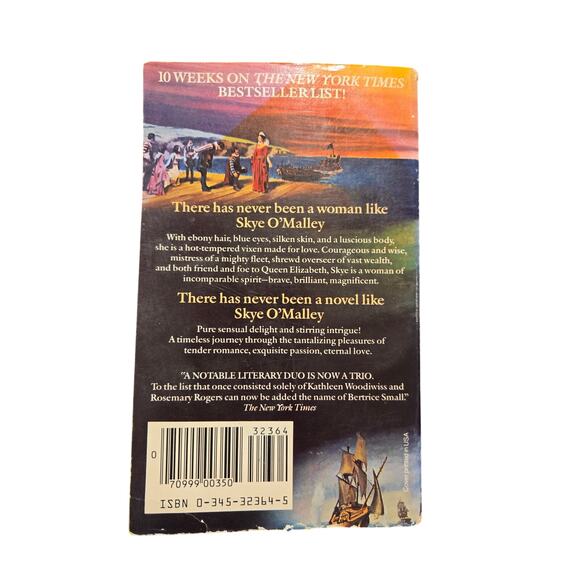 Skye O'Malley by Bertrice Small 0345323645 Ballantine books - Picture 5 of 9